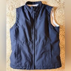 Old Navy Blue Fleece Lined Vest